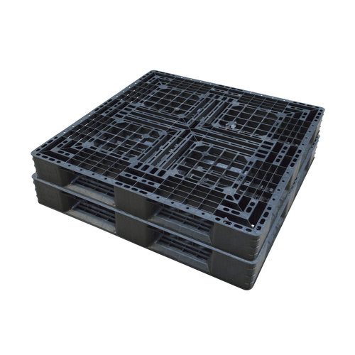 Palette plastique 1100x1100x120mm - Ajourée - Occasion