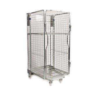 Roll-conteneur de sécurité emboîtable 860x737x1676mm