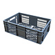 Bac norme Europe ajouré 600x400x200mm - 40 L
