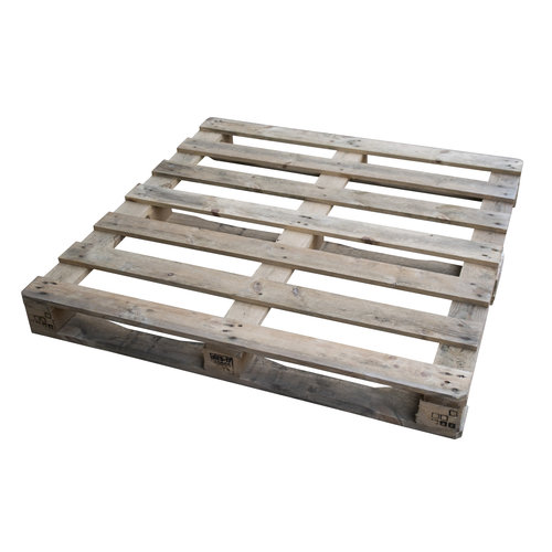 Palette bois demi-lourde 1200x1200x144mm - 1000 kg - Occasion