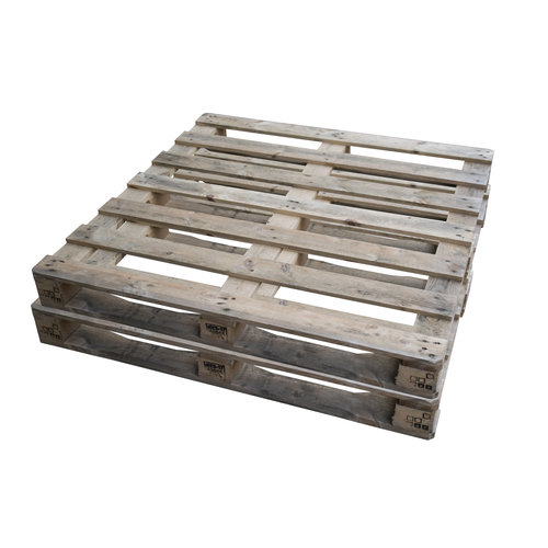 Palette bois demi-lourde 1200x1200x144mm - 1000 kg - Occasion