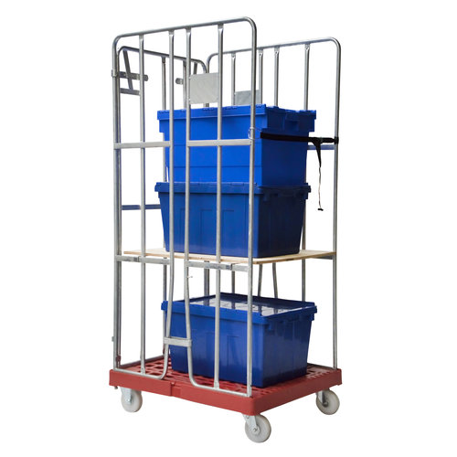 Etagère en contreplaqué pour roll conteneur 750x600x10 mm