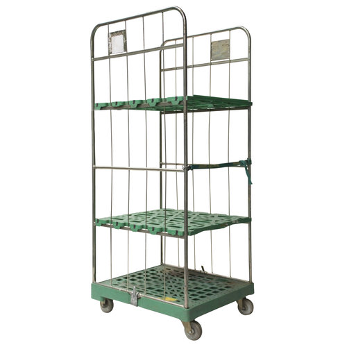 Roll conteneur 2 côtés 810x680x1820 mm, démontable - Occasion