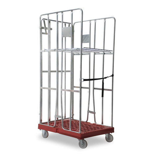 Etagère métallique 740x686x25 mm pour roll conteneur 48230