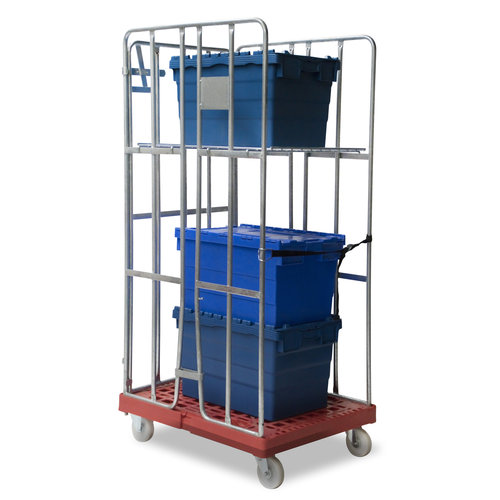 Etagère métallique 740x686x25 mm pour roll conteneur 48230