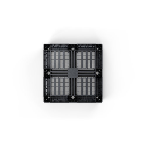 Palette chimie CP9 1140x1140x150 mm - PEHD, plateau ajouré, 1400 kg