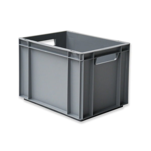 Bac à Vaisselle Professionnel En Plastique Alimentaire - Norme Européenne - Dimensions 400x300x319 Mm - Gerbable - Capacité 30 Litres