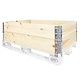 Réhausse palette pliante 80x120 - 4 charnières