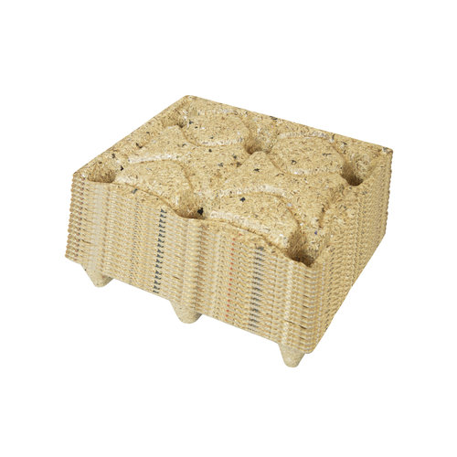 Palette moulée F64 800x600x120 mm - NIMP 15, 500 kg