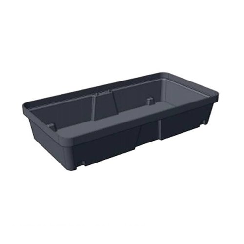 Bac de rétention plastique 805x405x155mm, sans caillebotis - 30 L