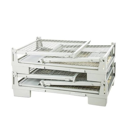 Caisse palette grillagée Europool repliable 800x1200 mm