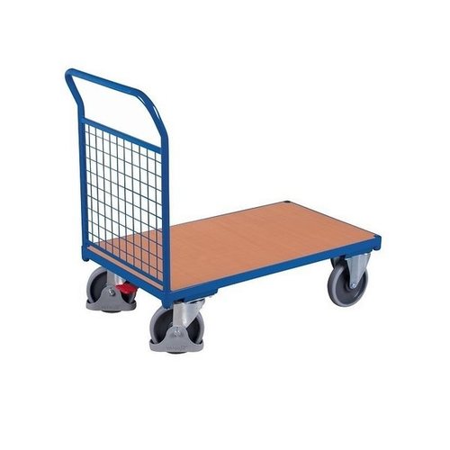 Chariot à plateforme 975x500x975mm - avec dossier grillagé