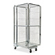 Roll conteneur antivol emboîtable 850x735x1690mm - Occasion