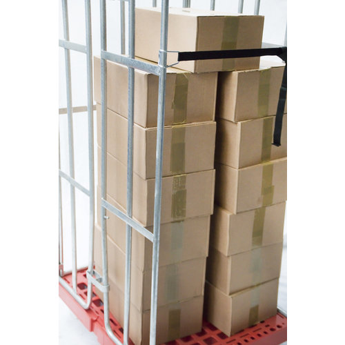 Roll conteneur 3 côtés 810x680x1680mm, galvanisé à chaud