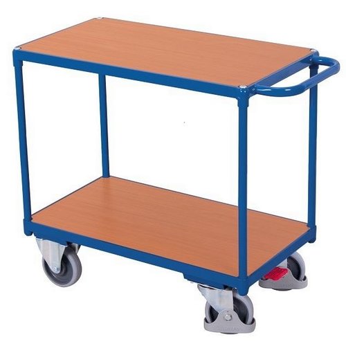 Chariot à 2 plateaux 1390x800x920mm- Charge 500 kg