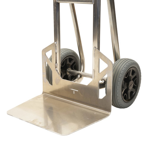 Diable à caisses NST-300-CT - Bavette 285x240mm, aluminium