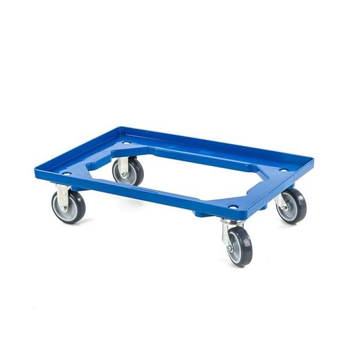 Plateau roulant pour bac Euro 600 x 400 mm, Force 250 kg