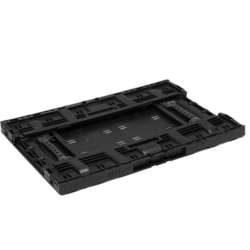 Cagette plastique pliable à verrouillage 600x400x131 mm - 26 L