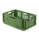 Bac agricole pliable ajouré 600x400x230mm - 45 L, empilable