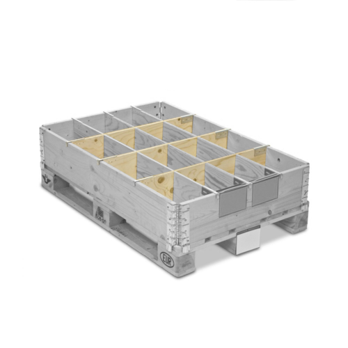 Séparateur transversal  réhausse 1200x1000 mm  - 3 encoches