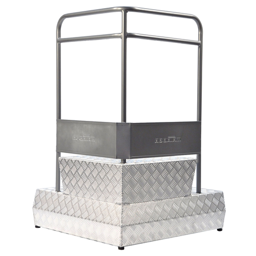 Plateforme mobile à marchepied 790x790x1370mm - Aluminium