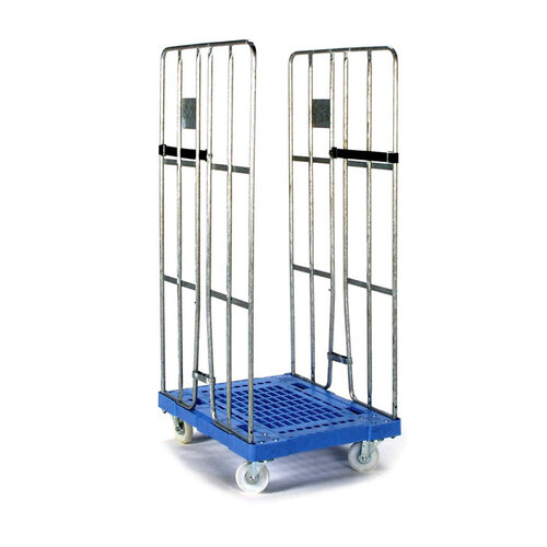 Roll conteneur 2 côtés 810x720x1680mm, Force 500 kg