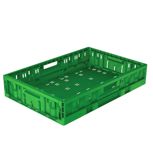 Caisse Pliable Sunware 45L - Lot De 2 - Dimensions 53x35.4x28.4cm - Plastique Robuste Pour Rangement Intensif