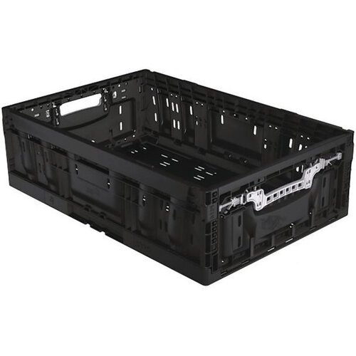 Caisse plastique pliable à verrouillage 600x400x181 mm - 36 L