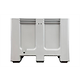Caisse palette plastique 1200x1000x760 mm - 3 semelles, 610 L