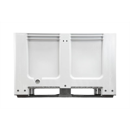 Caisse palette plastique 1200x1000x760 mm - 3 semelles, 610 L