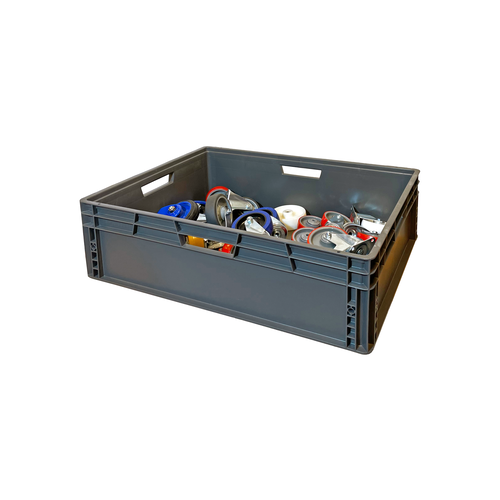 Bac norme Europe fermé 800x600x230mm - 92 L