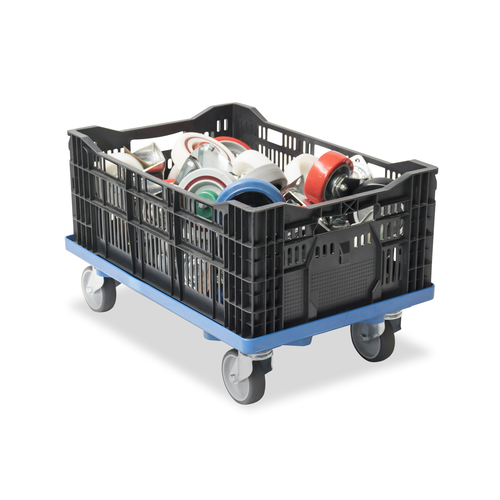 Caisse agricole ajourée PEHD 600x400x240mm - 46 L