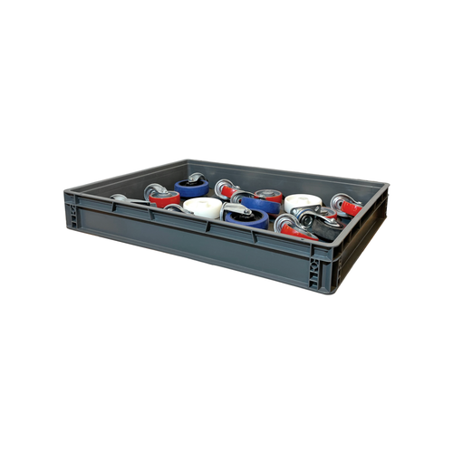 Bac de stockage gerbable Plein 800x600x120mm - capacité 45 L