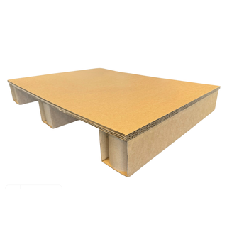 Palette en carton 800x600x110mm, plateau plein, 200 Kg