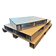 Palette en carton 800x600x110mm, plateau plein, 200 Kg