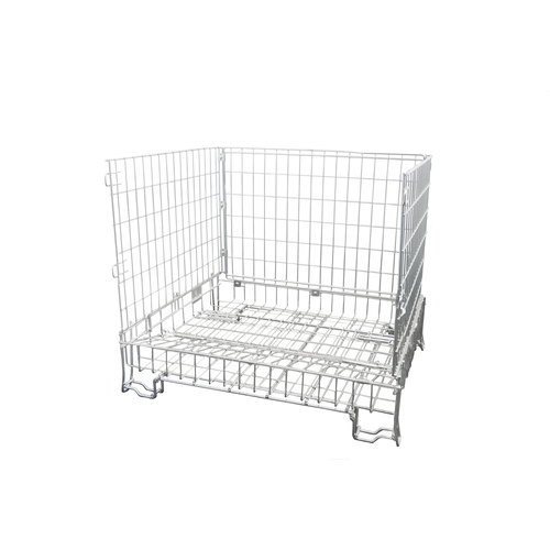 Conteneur grillagé 1200x1000x1000mm - Galvanisé, pliable