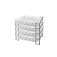 Conteneur grillagé 1200x1000x1000mm - Galvanisé, pliable