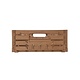 Caisse pliable aspect bois clair 600x400x163 mm - 33,2 L