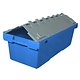 Bac navette 1125x480x360 mm - 130 L, emboîtable - Occasion