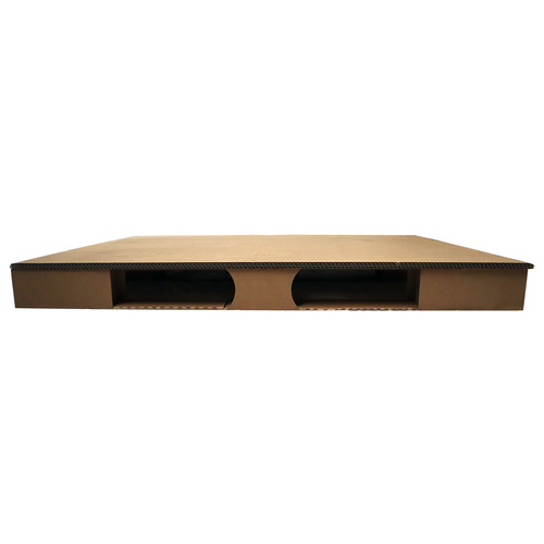 Palette en carton 1200x800x110mm, plateau plein, 500 Kg