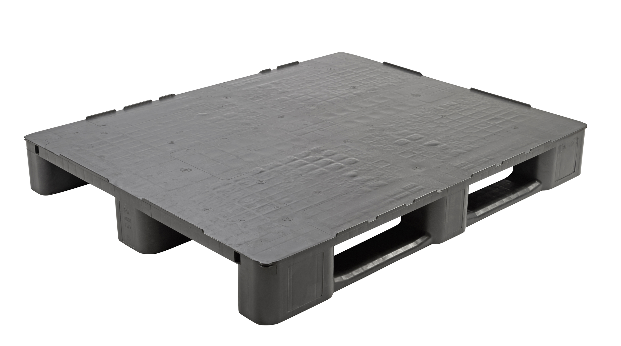 Palette Plastique Lourde 1200x1000 Mm Plancher Plein Rebords palette-plastique-lourde-1200x1000-mm-plancher-plein-rebords