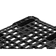 Palette plastique légère emboîtable 1200x1000x125mm, avec rebord, 900 kg