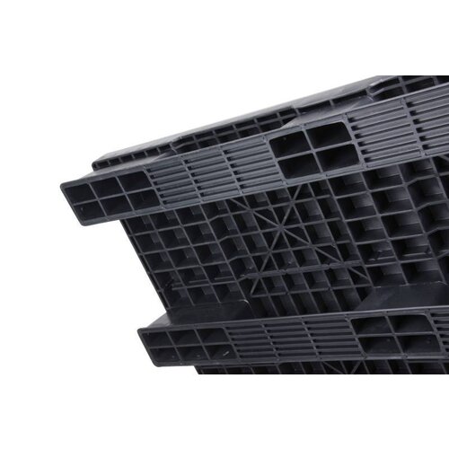 Palette plancher plein 1200x1000x150mm - Avec rebord - 1500 kg - Occasion