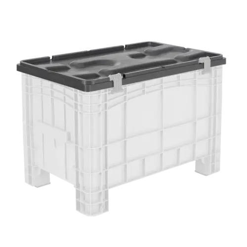 Couvercle pour caisse palette 1000x640 mm, Plastique PP