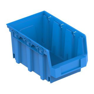 Bac à bec 155x235x125mm - 3,5 L - Empilable, Emboîtable