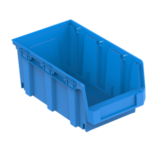 Bac à bec 215x355x164 mm - 10 L - Empilable, Emboîtable