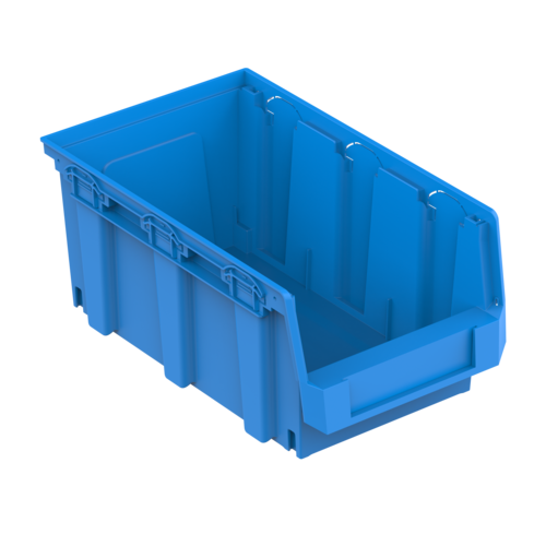 Bac à bec kangourou 215x355x164 mm - 10 L - Empilable, Emboîtable