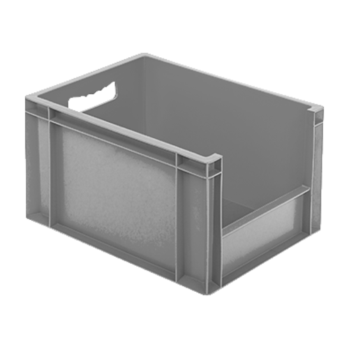 Bac norme Europe 400x300x235mm - 20 L, Ouverture frontale