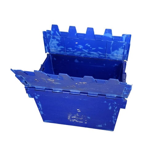 Bac navette 600x400x368mm - 65 L, emboîtable - Occasion