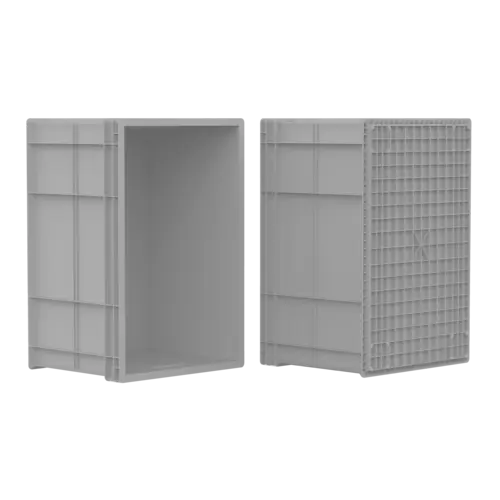 Bac norme Europe fermé 600x400x340mm -66 L